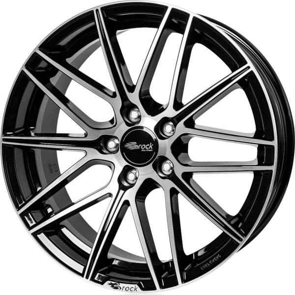 Brock B34 Black Polished - 7.5/17 5/100 ET38 B63.4