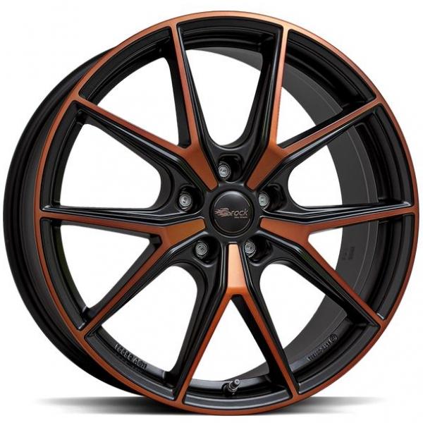 Brock B40 Black Orange Matt - 8/19 5/112 ET50 B57.1