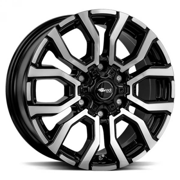 Brock RC35 Black Full Polish 6.5x17 6/130 ET54 B84.1