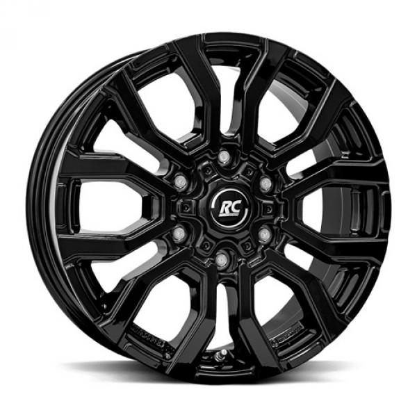 Brock RC35 Gloss Black - 7.5/17 6/139.7 ET55 B93.1