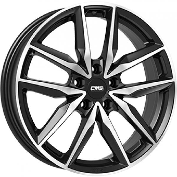 CMS C28 Gloss Black  Polished 7x17 5/114 ET40 B67.1