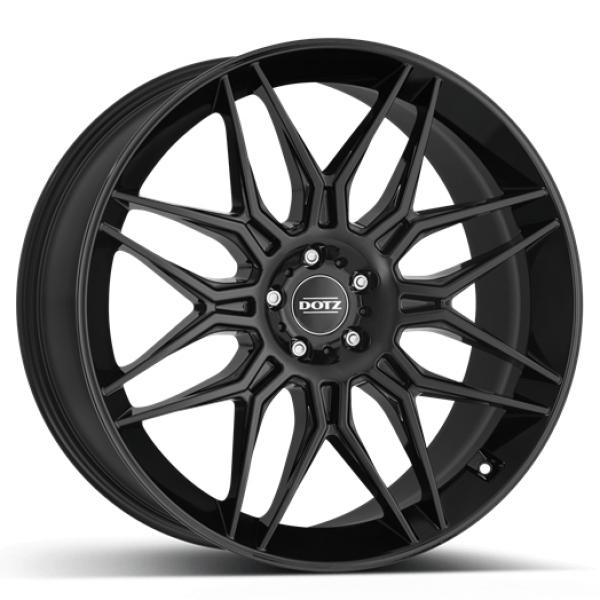 DOTZ Longbeach Black - 9.5/22 5/112 ET40 B70.1