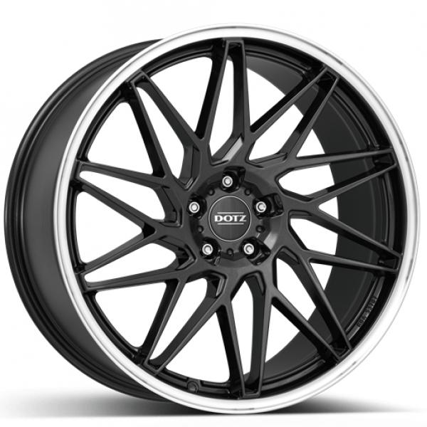 DOTZ Tanaka Gunmetal polished lip - 8/18 5/112 ET48 B70.1