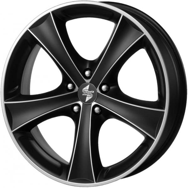 EtaBeta Tettsut Gun Metal Polished - 8/17 5/130 ET43 B84.1