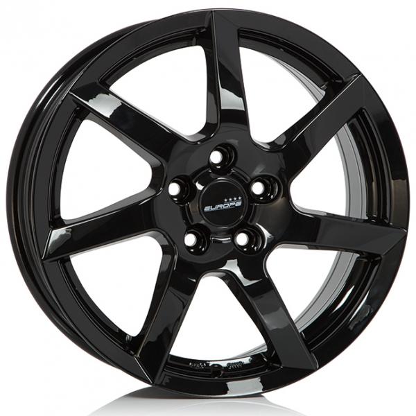 Europe Riga Black 7x17 5/112 ET42 B70.4