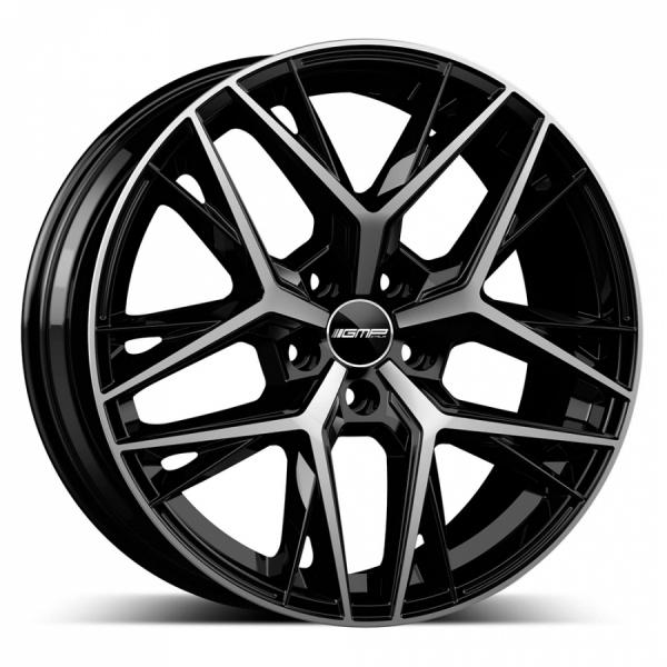 GMP Lunica Black Machined Face - 8.5/20 5/112 ET45 B66.6