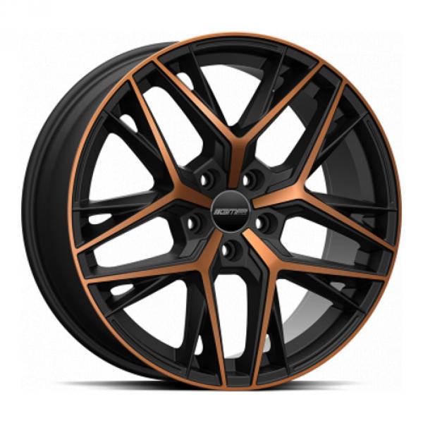 GMP Lunica Satin Black Bronze Diamond - 8.5/20 5/120 ET40 B64.1
