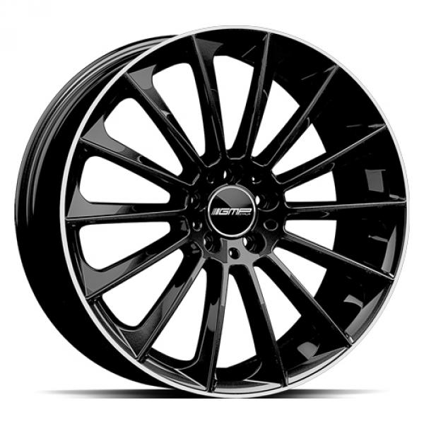 GMP Stellar Satin Black Machined Lip 9x21 5/110 ET30 B65