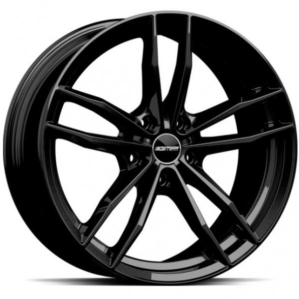 GMP Swan Glossy Black - 9.5/20 5/112 ET35 B66.6
