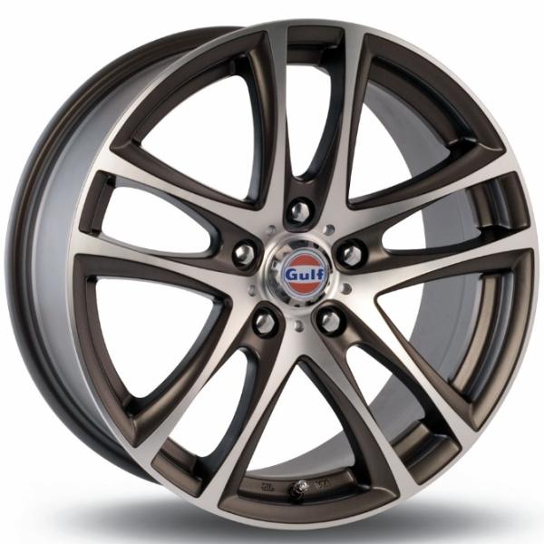 GULF GT1 Gun Metal Polished - 6.5/15 5/110 ET35 B67.1
