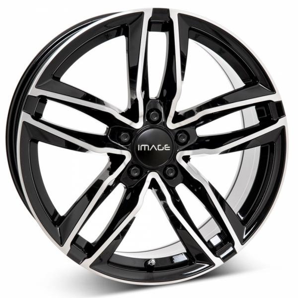Image Colt SUV Gloss Black Polished - 9/20 5/112 ET38 B66.5