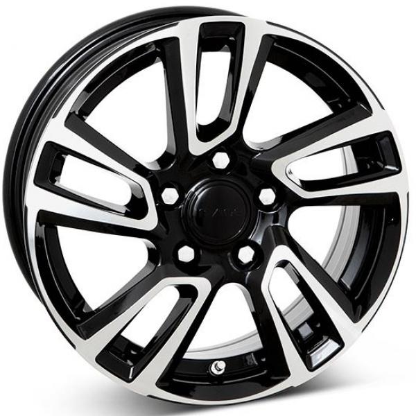 Image Ride Black Polished - 6/15 4/100 ET38 B63.3