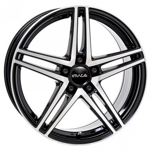 Image Star FF Gloss Black Polished - 8/17 5/112 ET495 B66.46