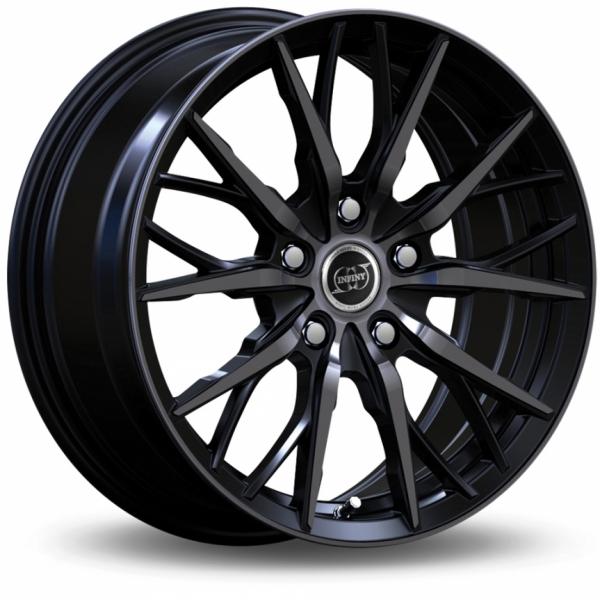 Infiny Spike Satin Gun Metal Machined Face Infiny