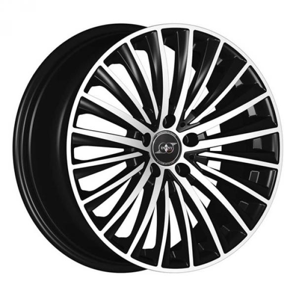 Infiny Individual Vector Shiny Black Machined Face  - 9/19 5/112 ET45 B66