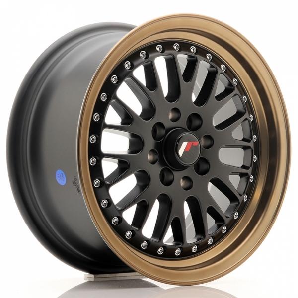 Japan Racing JR10 Matt Black Bronze LIP - 8/15 4/100 ET20 B74.1