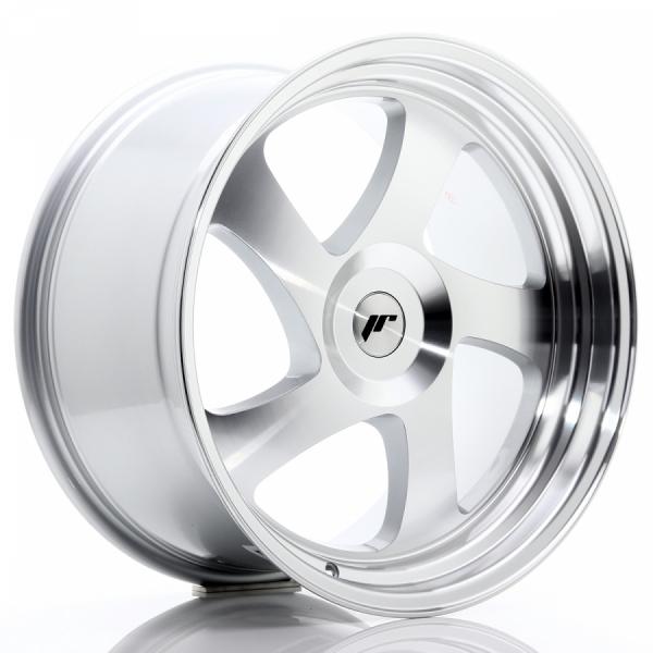 Japan Racing JR15 Silver Machined Face - 8/17 5/100 ET35 B74.1