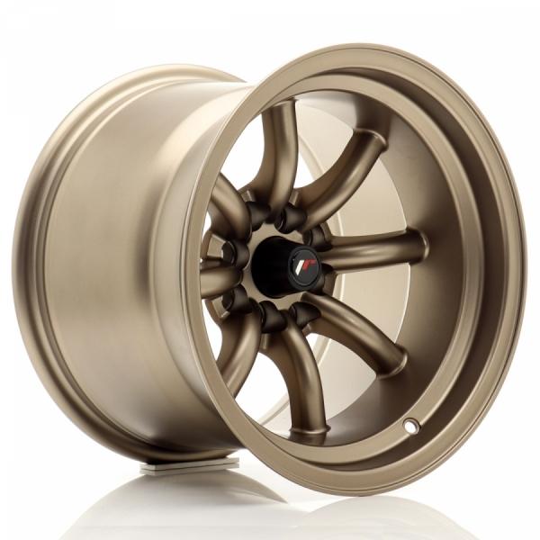 Japan Racing JR19 Matt Bronze 8x15 4/100 ET0 B73.1