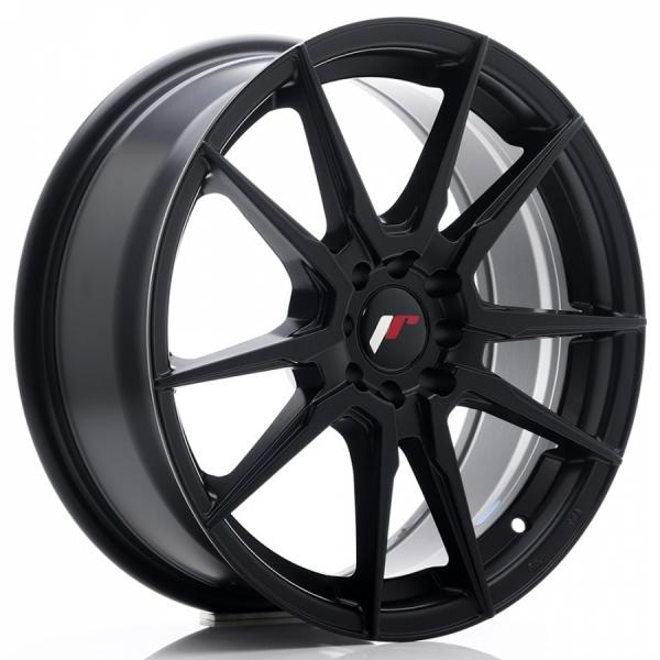 Japan Racing JR21 Matt Black - 8.5/20 5/112 ET40 B66.6