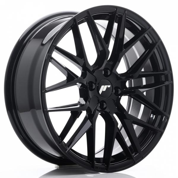 Japan Racing JR28 Shiny Black - 7/17 5/112 ET40 B66.6