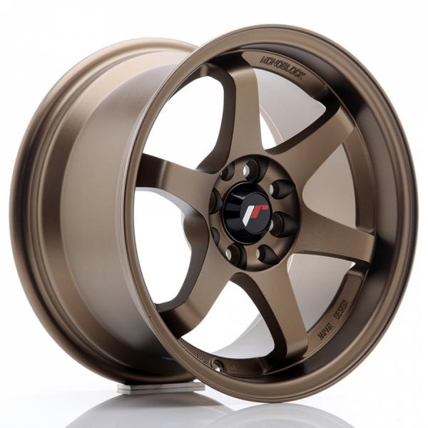 Japan Racing JR3 Dark Anodized Bronze - 10.5/18 5/114.3 ET15 B74.1