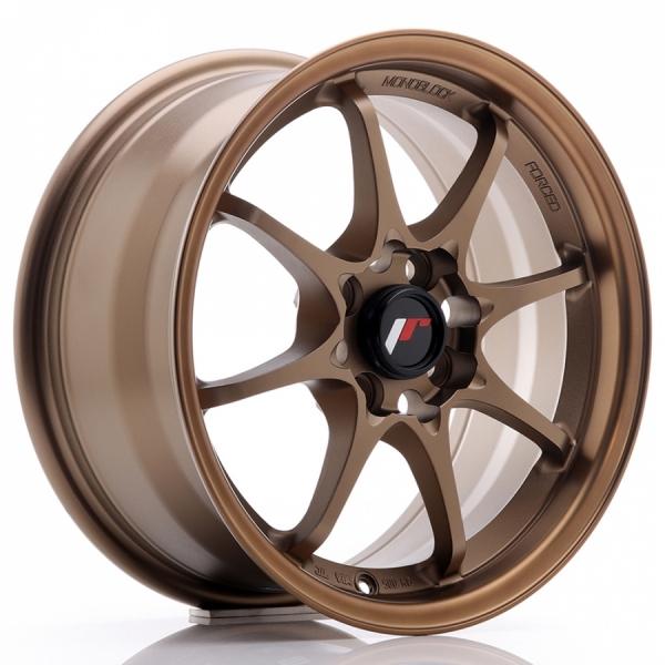 Japan Racing JR5 Dark Anodized Bronze - 7/15 4/100 ET35 B73.1