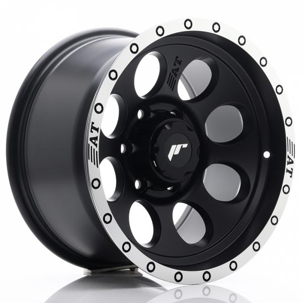 Japan Racing JRX4 Matt Black Machined LIP - 8.5/17 6/139.7 ET20 B110.1