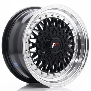 Japan Racing JRX9 Gloss Black Machined Face 9/18 6/114.3 ET18 B66.1 ...