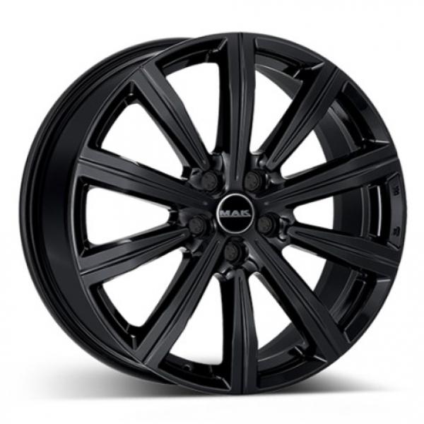 MAK Birmingham Black - 9.5/22 5/120 B72.6