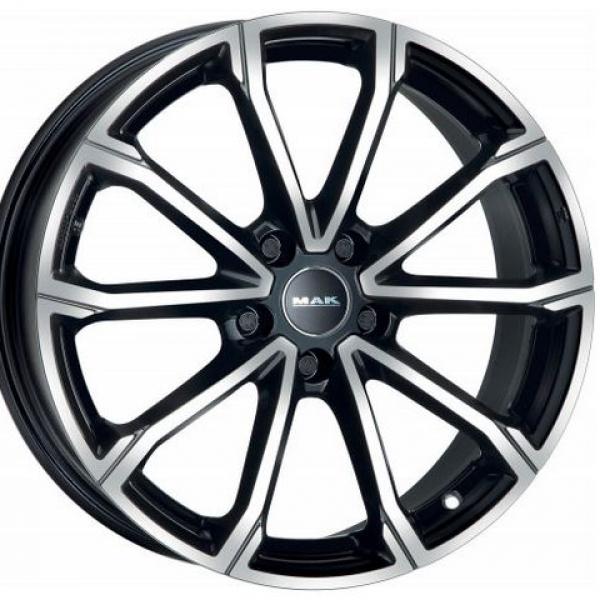 MAK DaVinci Black Polished - 7/17 5/114.3 ET49 B67.1