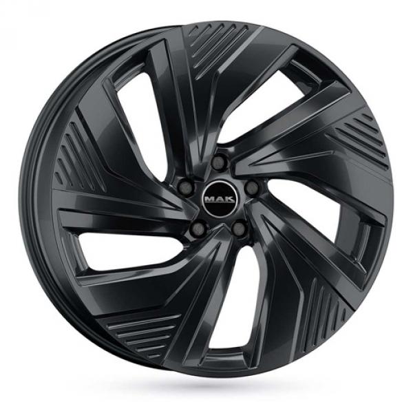 MAK Electra Shiny Black - 8/20 5/112 ET40 B76