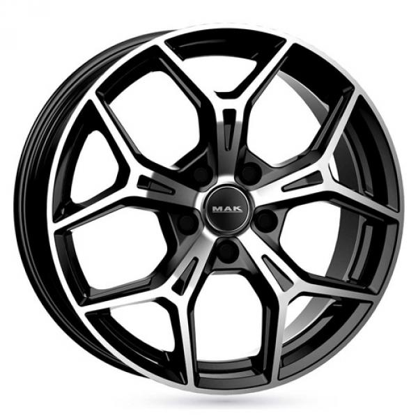 MAK Epica Black Machined Face - /R - Sommerdekk