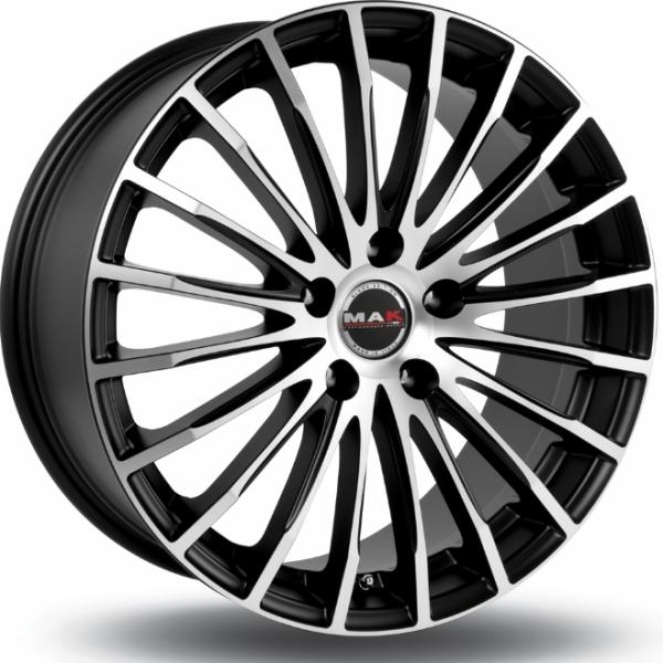 MAK Fatale Black Polished - 7.5/17 5/110 ET35 B65.1
