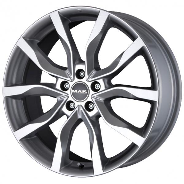 MAK Highlands Silver 8x19 5/120 ET38 B72.6