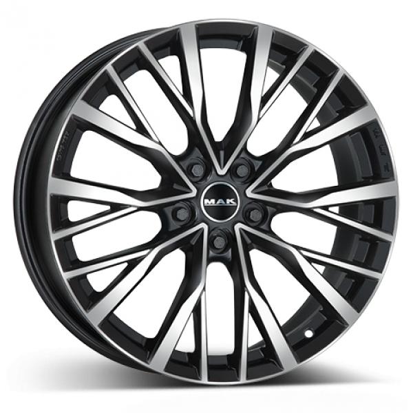 MAK Kent Black Polished 10x22 5/120 ET42.5 B72.6