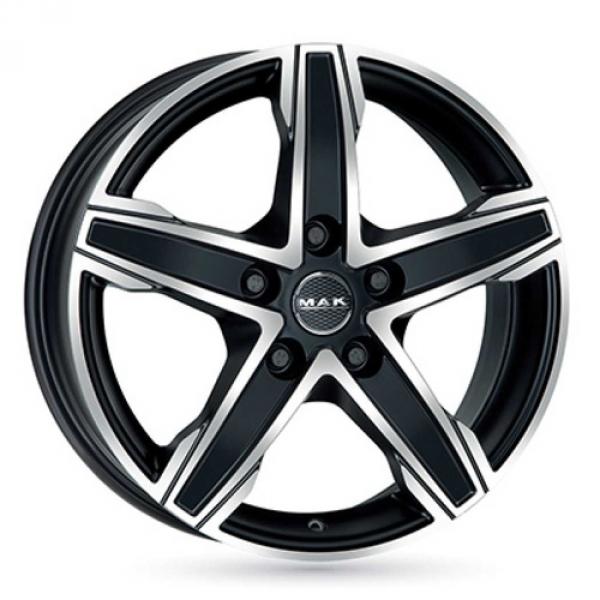 MAK King5 Black Machined Face - /R - Sommerdekk