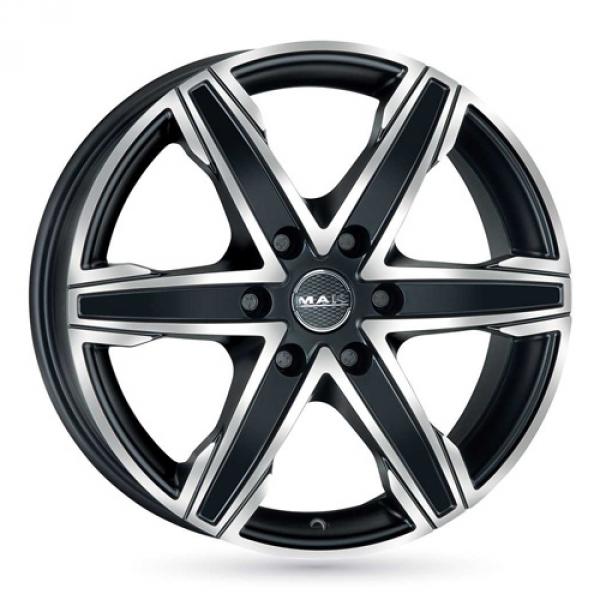 MAK King6 Black Machined Face 7,5x17 6/114,3 ET45 B66