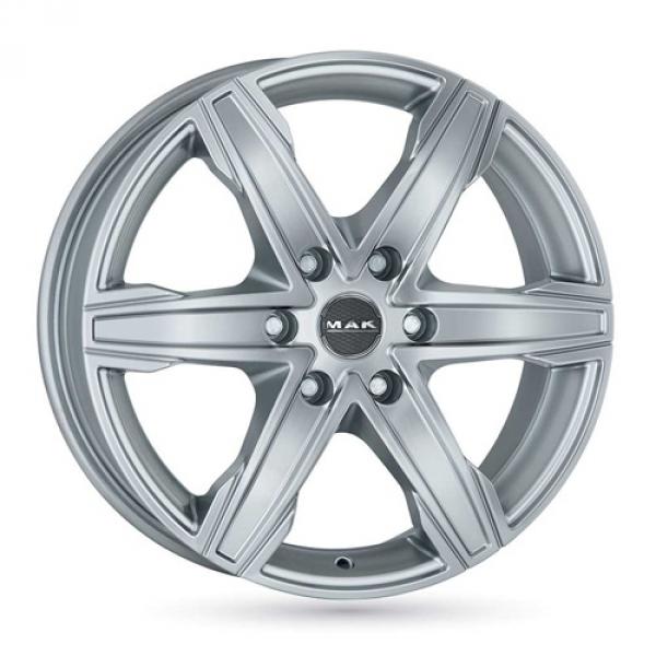 MAK King6 Silver - 8/18 6/130 ET50 B84