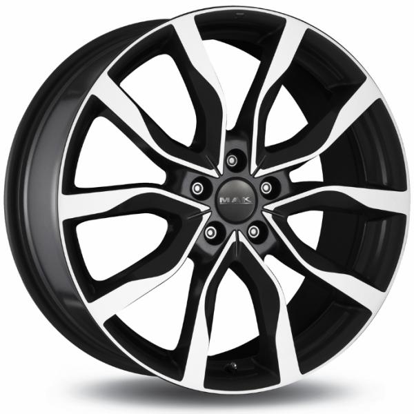 MAK Koln Black Polished - 8/19 5/112 ET30 B66