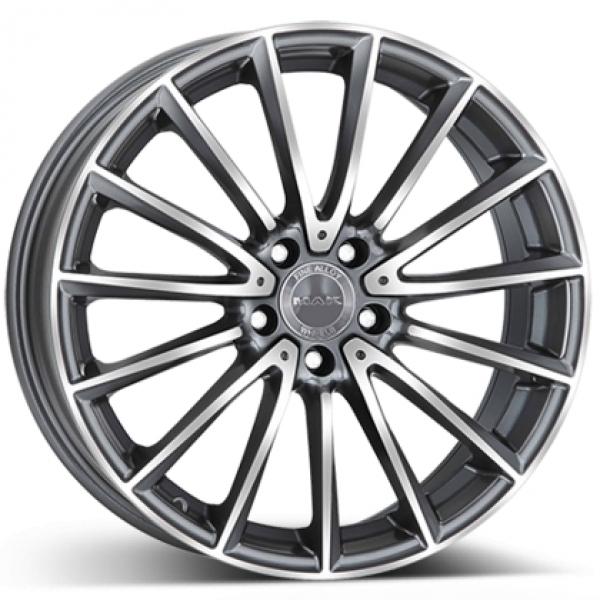 MAK Komet Gunmetal Machined Face 8x19 5/112 ET33 B66.6