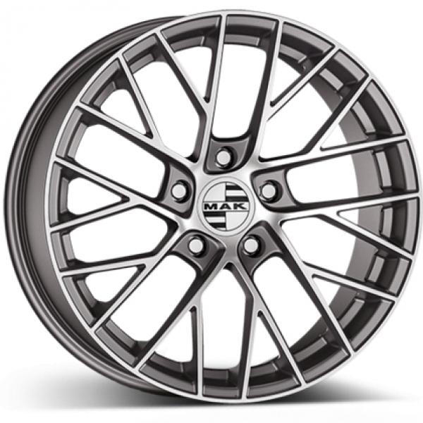 MAK Monaco Gunmetal - 11/19 5/130 ET65 B71.6