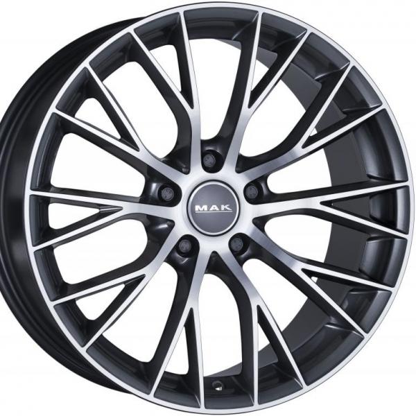 MAK Munchen Gun Metal Polished - 8.5/20 5/108 ET42 B63.4