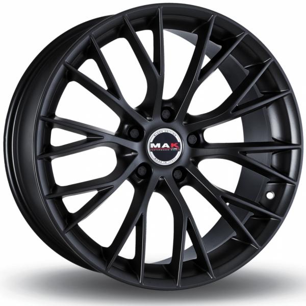 MAK Munchen Matt Black - 8/18 5/120 ET30 B72.6
