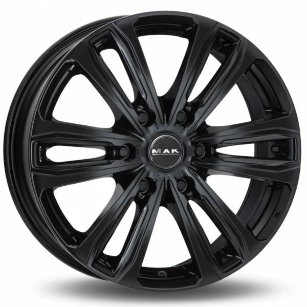 MAK Safari6 Gloss Black - 8.5/20 6/114.3 ET30 B66.1