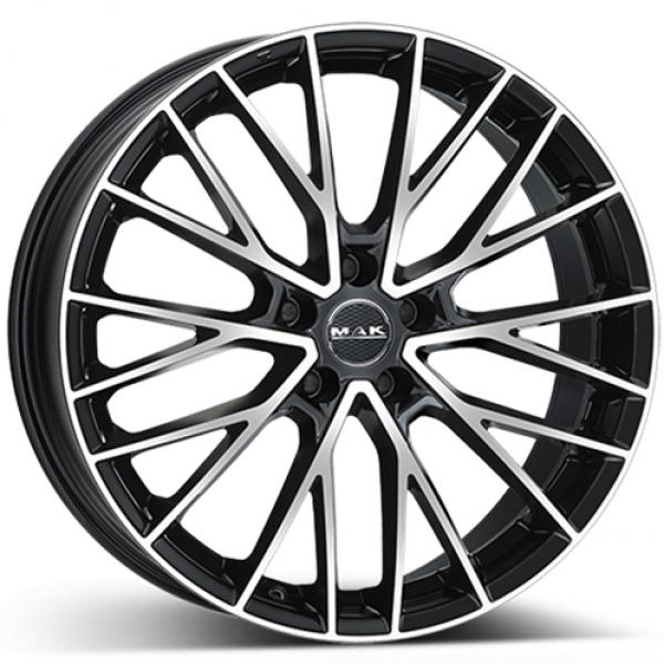 MAK Speciale Black Polished - 8/19 5/112 ET45 B57.1
