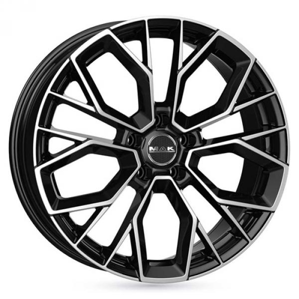 MAK Stilo Black Machined Face 8,5x19 5/110 ET30 B65