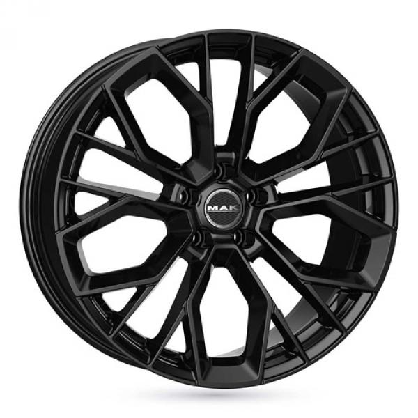 MAK Stilo-D Shiny Black - 10/21 5/112 ET38 B66