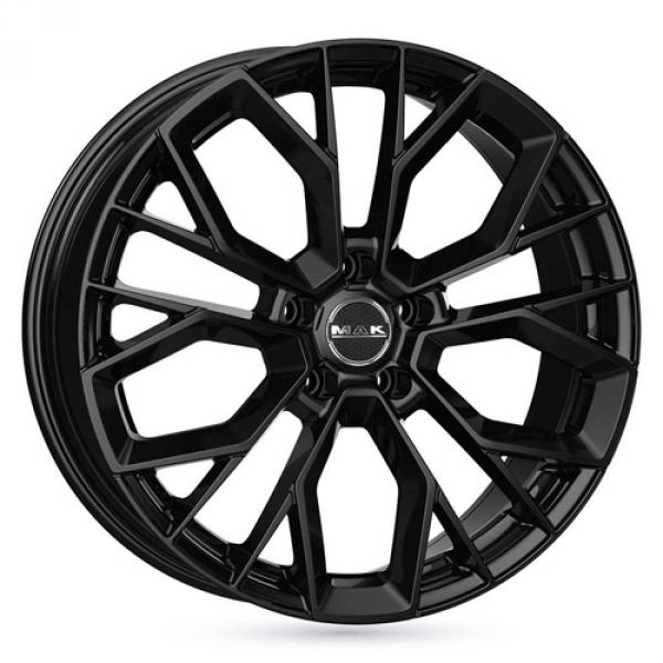 MAK Stilo Shiny Black 7,5x18 5/120 ET40 B64