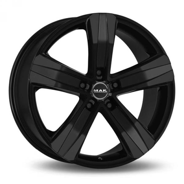 MAK Stone5 T Shiny Black 6,5x15 5/160 ET52 B65