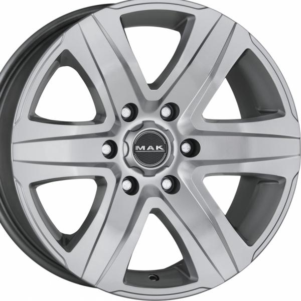 MAK Stone6 silver - 8.5/20 6/139.7 ET20 B106.1